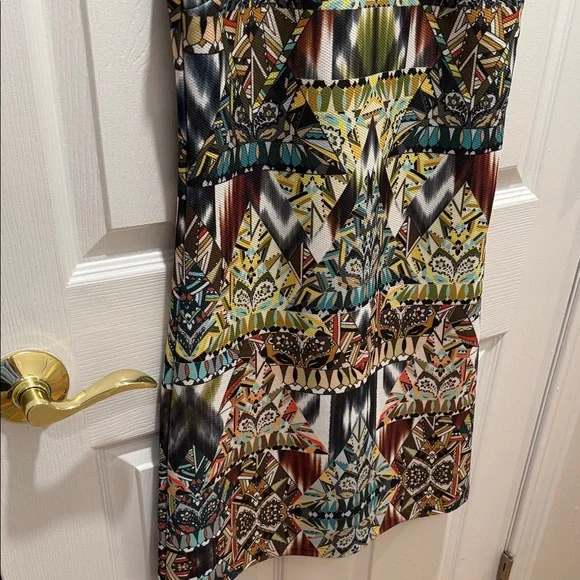 Custo Barcelona Geometric Print Mini Dress - Picture 7 of 16